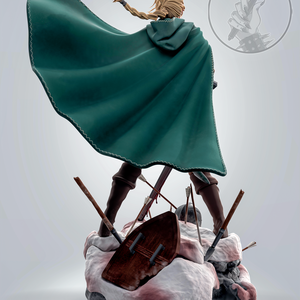 Queen Meve - The Witcher - művészet - makett, modell - Meska.hu