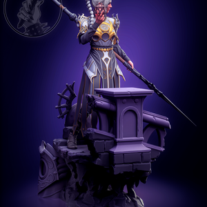 Shadowhearth v2 - Baldur's gate 3 - művészet - makett, modell - Meska.hu