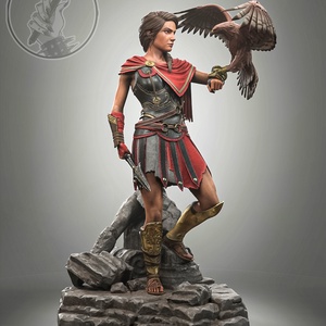 Kassandra - Assassin's Creed Odyssey - művészet - makett, modell - Meska.hu