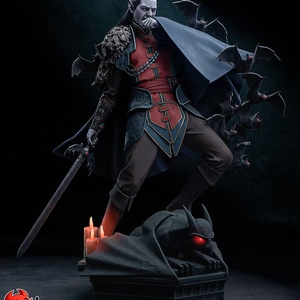 Strahd von Zarovich - DnD Világ, Művészet, Makett, modell, Festett tárgyak, Mindenmás, MESKA