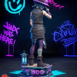 Isha - League of Legends Arcane - művészet - makett, modell - Meska.hu