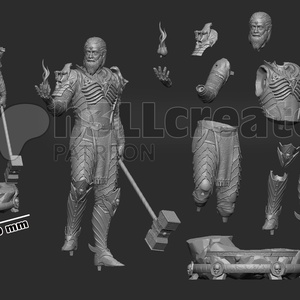 Ketheric Thorn - Baldur's gate 3 - művészet - makett, modell - Meska.hu