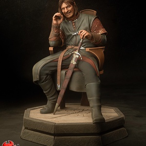 Boromir - The Lord of the Rings, Művészet, Makett, modell, Festett tárgyak, Mindenmás, MESKA