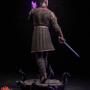 Wyll - Baldur's gate 3 - művészet - makett, modell - Meska.hu