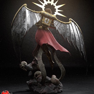 Saint Celestine - Warhammer 40k - művészet - makett, modell - Meska.hu