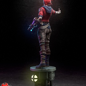 Vi - League of Legends Arcane  - művészet - makett, modell - Meska.hu