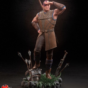 Minsc - Baldur's gate 3, Művészet, Makett, modell, Festett tárgyak, Mindenmás, MESKA
