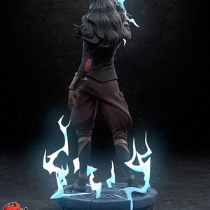 Asami Sato - Legend of Korra - művészet - makett, modell - Meska.hu