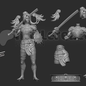 Nemesis - Hades - művészet - makett, modell - Meska.hu
