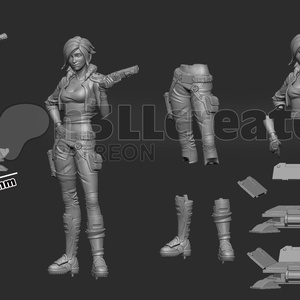 Lilith - Borderlands 3 - művészet - makett, modell - Meska.hu