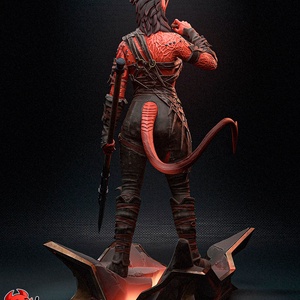 Karlach - Baldur's Gate 3 - művészet - makett, modell - Meska.hu