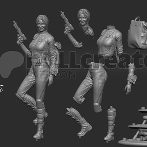 Lucy - Fallout TV sorozat - művészet - makett, modell - Meska.hu