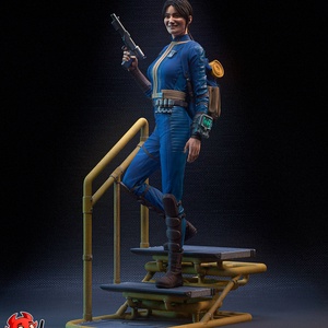 Lucy - Fallout TV sorozat, Művészet, Makett, modell, Festett tárgyak, Mindenmás, MESKA