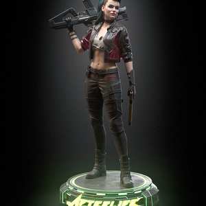 Rogue Amendiares - Cyberpunk 2077 - művészet - makett, modell - Meska.hu