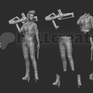 Rogue Amendiares - Cyberpunk 2077 - művészet - makett, modell - Meska.hu