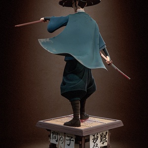 Mizu - Blue Eye Samurai  - művészet - makett, modell - Meska.hu