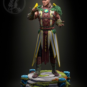 Halsin - Baldur's gate 3, Művészet, Makett, modell, Festett tárgyak, Mindenmás, MESKA