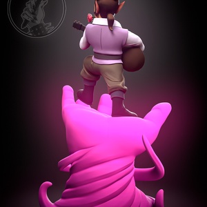 Scanlan - Legend of Vox Machina - művészet - makett, modell - Meska.hu