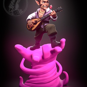 Scanlan - Legend of Vox Machina, Művészet, Makett, modell, Festett tárgyak, Mindenmás, MESKA