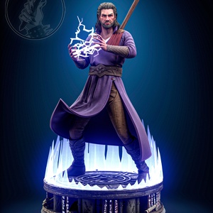 Gale - Baldur's gate 3, Művészet, Makett, modell, Festett tárgyak, Mindenmás, MESKA