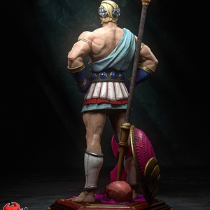 Theseus - Hades - művészet - makett, modell - Meska.hu