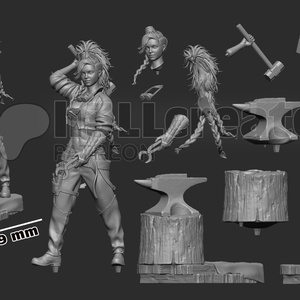 Gemma - Monster Hunter - művészet - makett, modell - Meska.hu