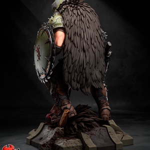 Doom guy - DOOM: The Dark Ages - művészet - makett, modell - Meska.hu