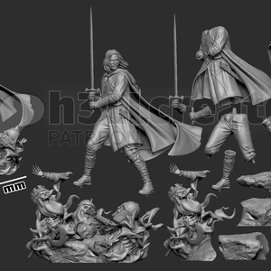 Aragorn - The Lord of the Rings - művészet - makett, modell - Meska.hu