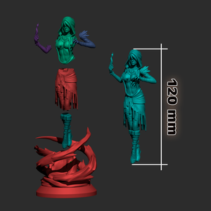 Morrigan - Dragon Age - művészet - makett, modell - Meska.hu