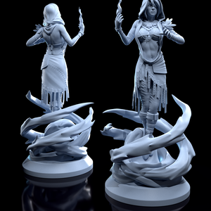 Morrigan - Dragon Age - művészet - makett, modell - Meska.hu