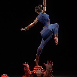 Chun Li - StreetFighter - művészet - makett, modell - Meska.hu