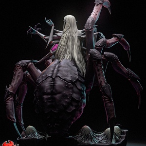 Lolth - Dungeons and Dragons - művészet - makett, modell - Meska.hu