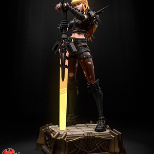 Magik - Marvel Rivals, Művészet, Makett, modell, Festett tárgyak, Mindenmás, MESKA