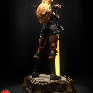 Magik - Marvel Rivals - művészet - makett, modell - Meska.hu