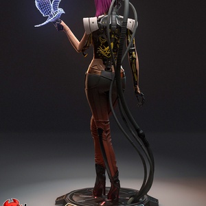 Songbird - Cyberpunk 2077: Phantom Liberty - művészet - makett, modell - Meska.hu