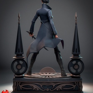 Emily Kaldwin - Dishonored 2 - művészet - makett, modell - Meska.hu