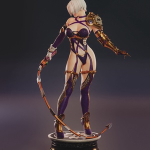 Ivy Valentine - Soulcalibur, Művészet, Makett, modell, Festett tárgyak, Mindenmás, MESKA