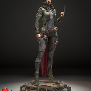 X-23 - X-Men, Művészet, Makett, modell, Festett tárgyak, Mindenmás, MESKA