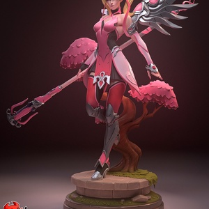 Mercy - Overwatch, Művészet, Makett, modell, Festett tárgyak, Mindenmás, MESKA