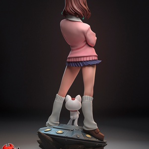 Momo Ayase - DanDaDan - művészet - makett, modell - Meska.hu Momo Ayase - DanDaDan - művészet - makett, modell - Meska.hu