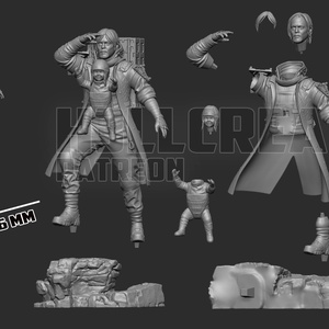 Samuel Sam Porter Bridges - Death Stranding 2 - művészet - makett, modell - Meska.hu