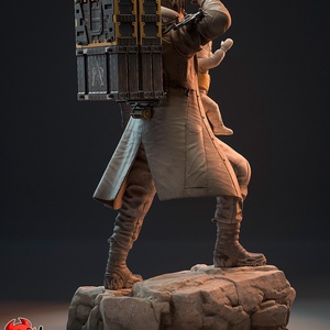 Samuel Sam Porter Bridges - Death Stranding 2 - művészet - makett, modell - Meska.hu