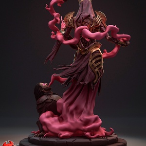 Vecna - Dungeons and Dragons - művészet - makett, modell - Meska.hu