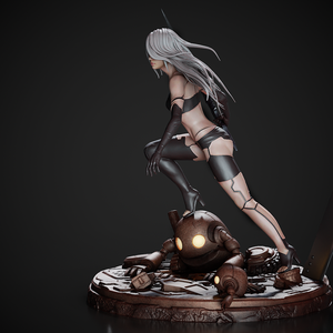A2 - Nier: Automata - művészet - makett, modell - Meska.hu