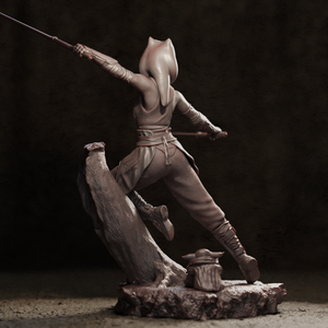 Ahsoka Tano - Star Wars: The Mandalorian - művészet - makett, modell - Meska.hu