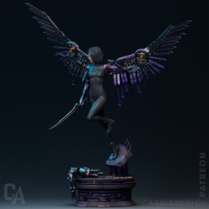 Alita - Battle Angel Alita - művészet - makett, modell - Meska.hu