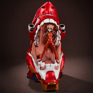 Asuka + Eva Diorama - Neon Genesis Evangelion, Művészet, Makett, modell, Festett tárgyak, Mindenmás, MESKA