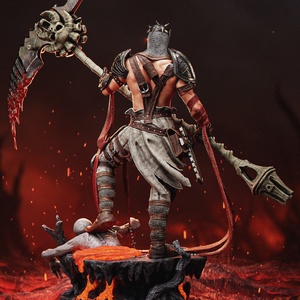 Dante - Dante's Inferno - művészet - makett, modell - Meska.hu