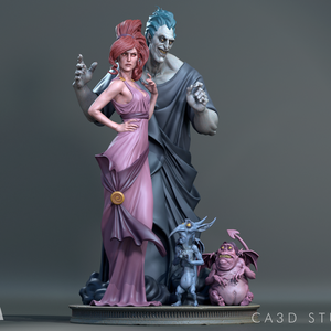 Hades Diorama - Hercules - művészet - makett, modell - Meska.hu