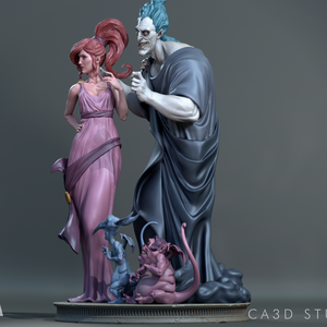 Hades Diorama - Hercules - művészet - makett, modell - Meska.hu